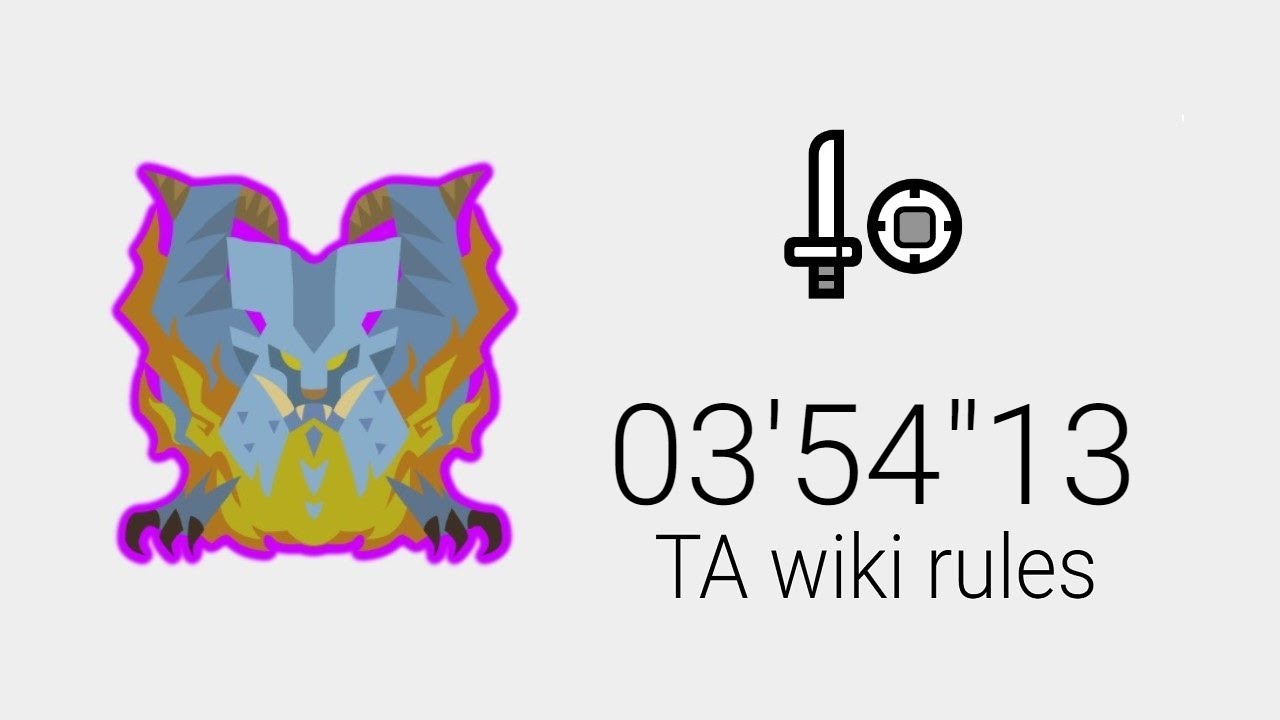 【MHW:I PC】歴戦ナナ・テスカトリ 片手剣 03’54”13｜TA wiki rules｜Tempered Lunastra SnS