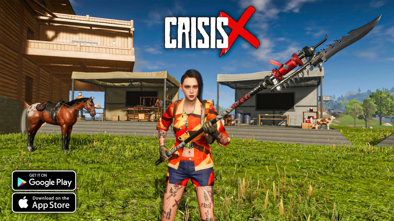 CRISISX OPEN WORLD GAMEPLAY | CRISISX - LAST SURVIVAL GAME | PART-24 |
