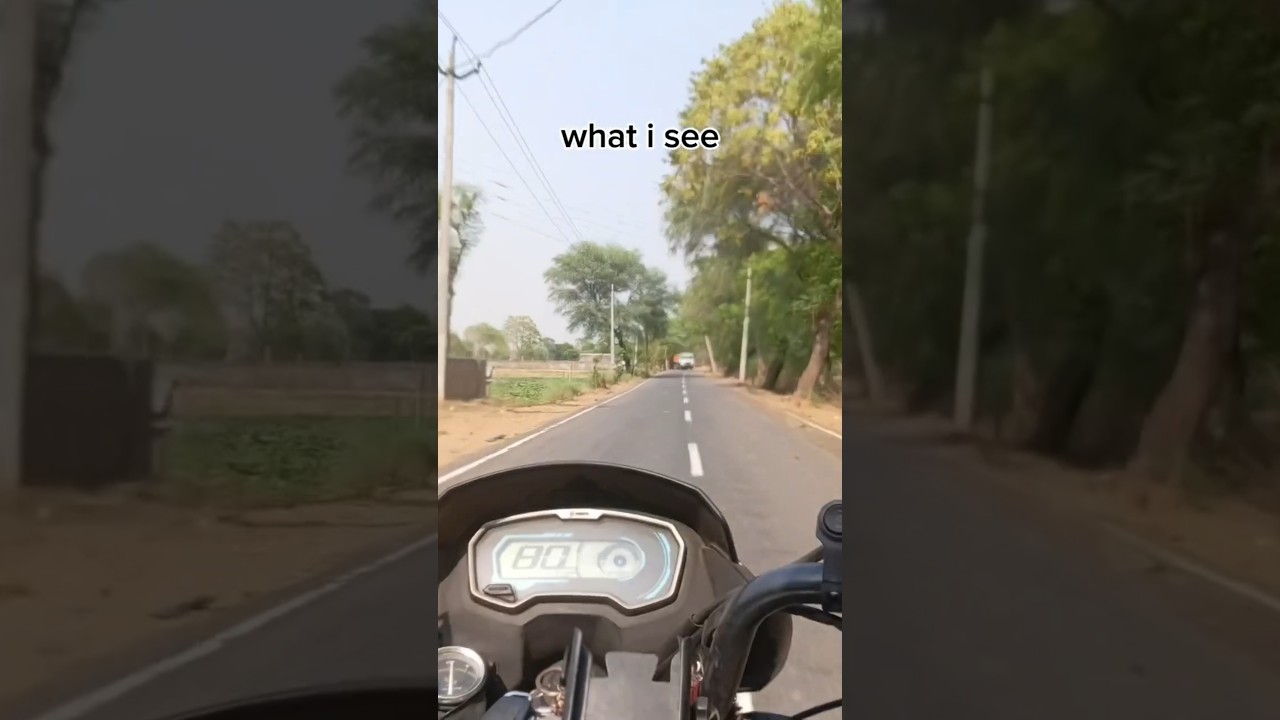 what I see ❤️speed ... #college #bike #hero #passion #motovlog    #daily  #extreme #explore #like