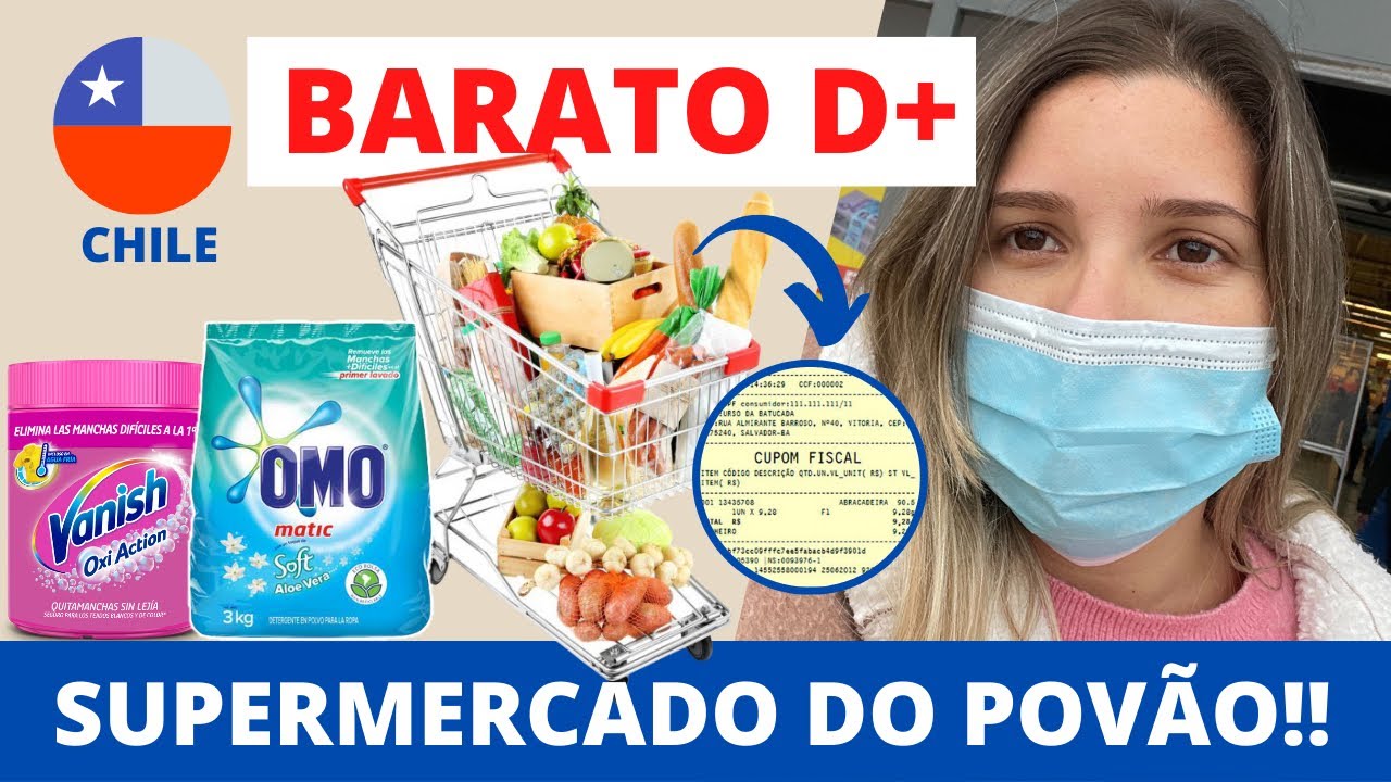 O supermercado mais barato do Chile $1.99🇨🇱😱