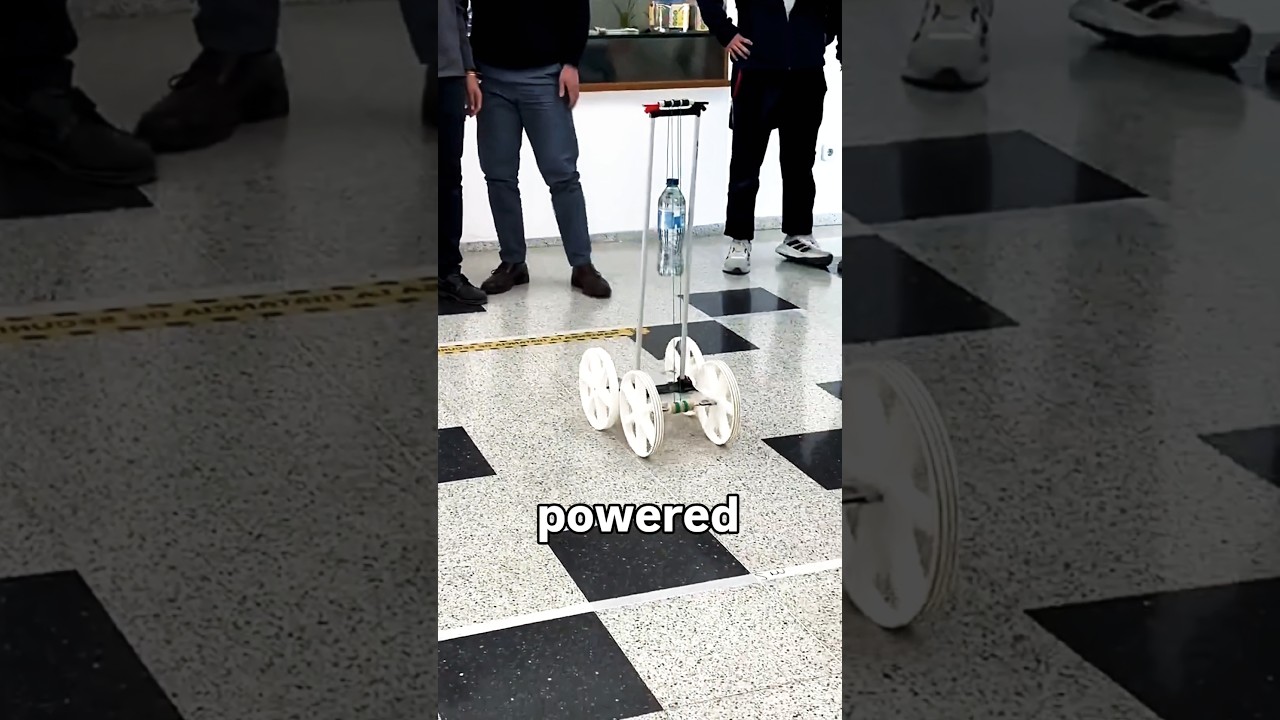 These Students Build a Car Powered by a Water Bottle