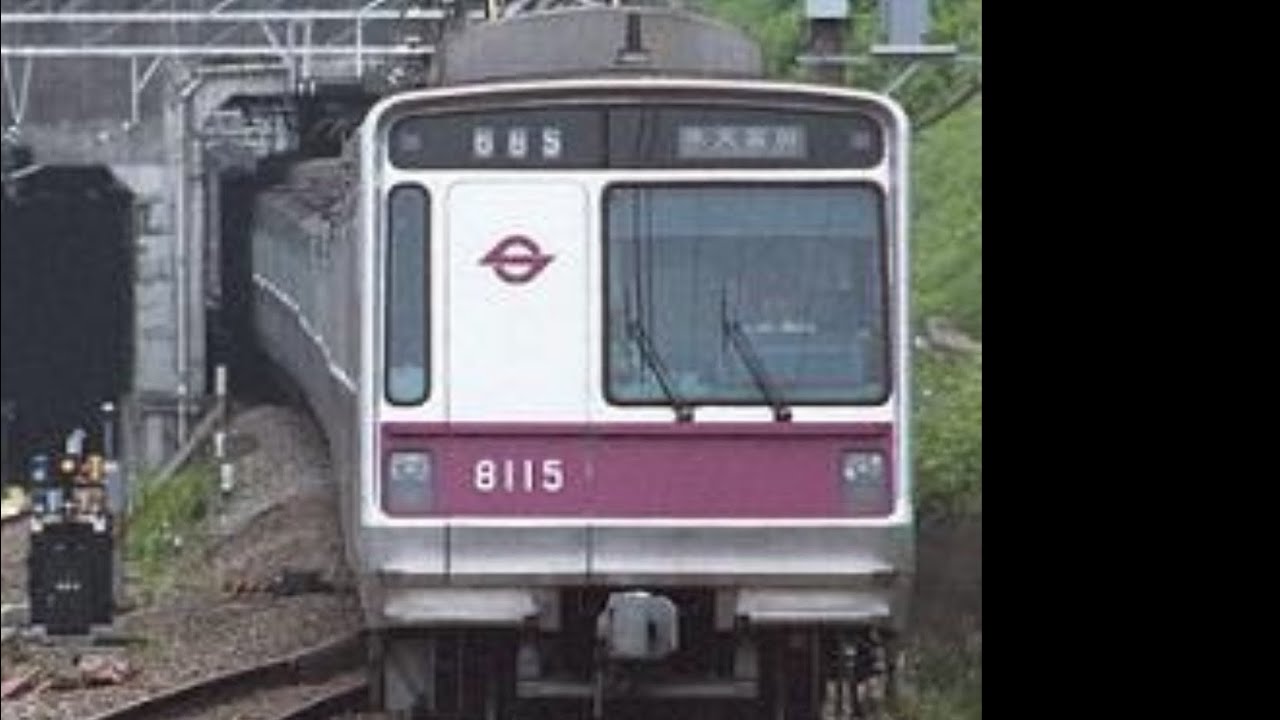 【帝都高速度交通営団】2026年1月までに引退　メトハチ　8000系　8109F   B修繕車　爆弾ドア　準急　押上行き　車内＋走行音　三菱IGBT-VVVF   東急田園都市線内　青葉台→溝の口