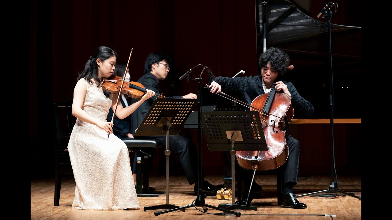 【北川 千紗、上野 通明、小林 海都】ベートーヴェン ピアノ三重奏曲第5番ニ長調 作品70-1「幽霊」