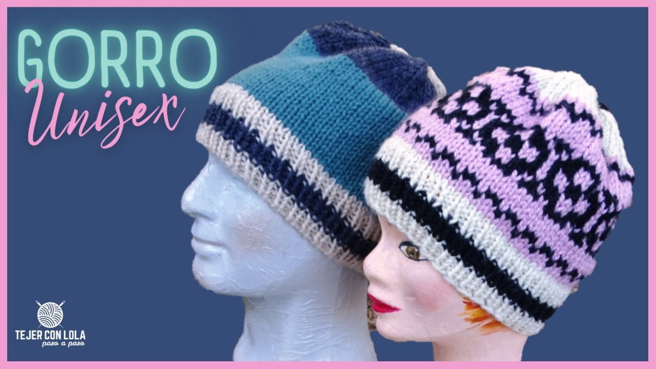 GORRO UNISEX | a Dos Agujas🧶