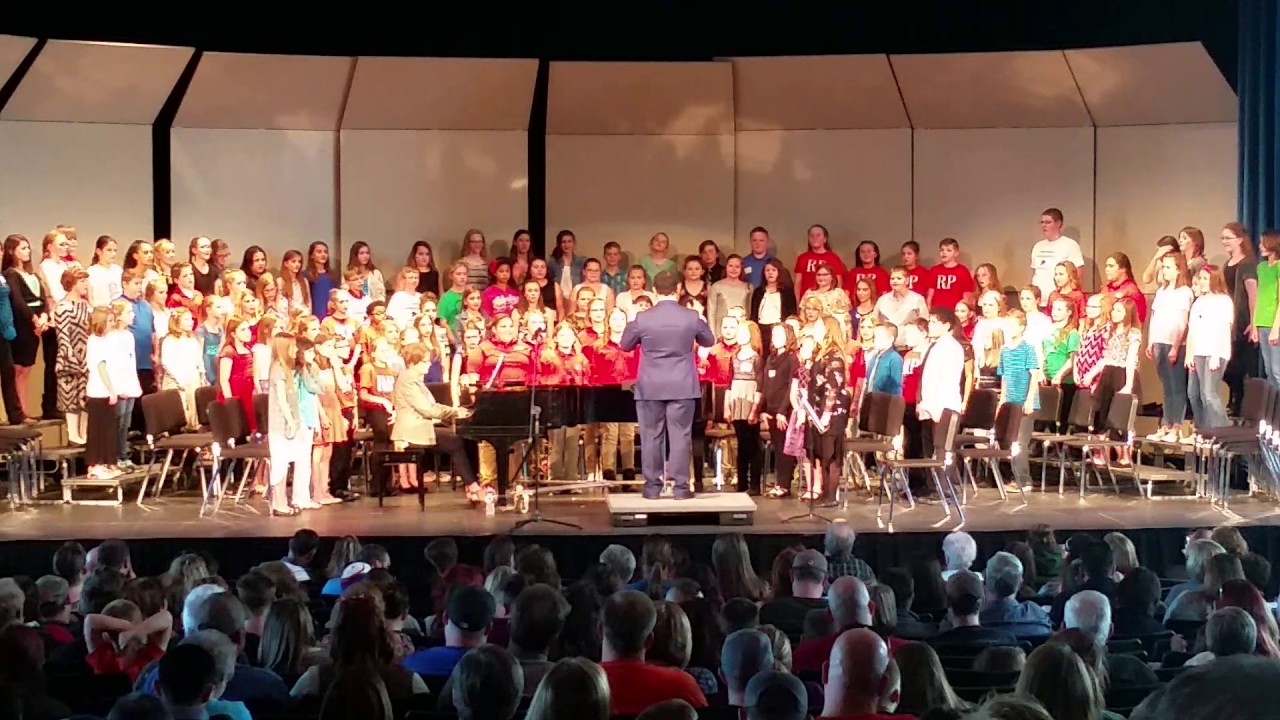 5th grade honor choir at UCM
