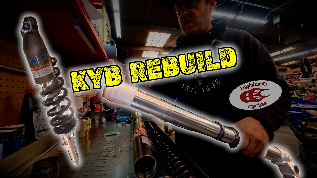 Step-By-Step KYB Suspension Rebuild | Forks & Shock Explained | The Shlog #327