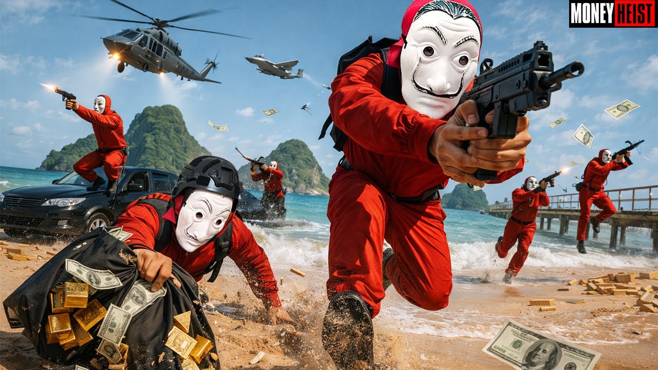 PARKOUR VS MONEY HEIST! 6 | BAD GUYS: No ESCAPE, Desperate Counterattack (BELLA CIAO) Epic POV