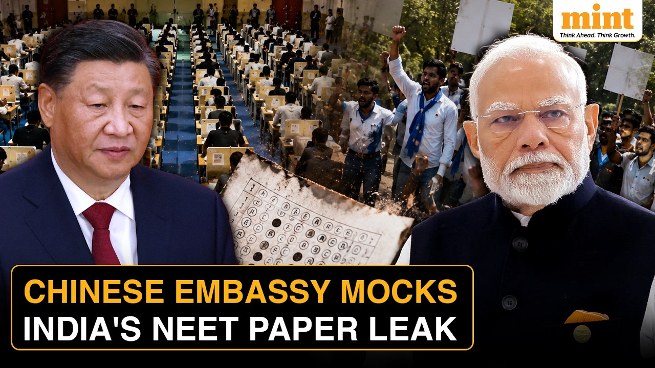 China Humiliates India's NEET Paper Leak Fiasco, Embassy Flaunts Gaokao Exam Despite Past Scandals