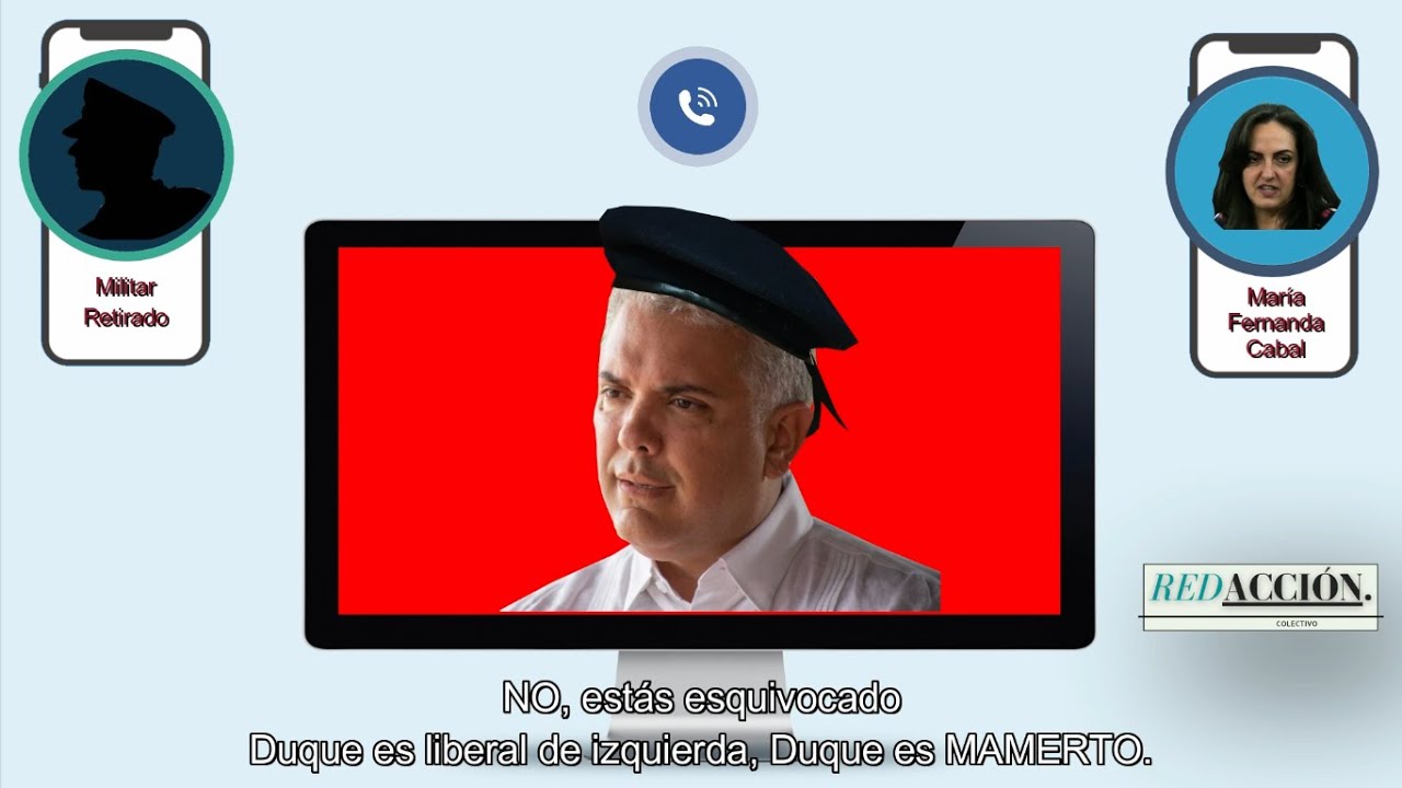 Duque es un Mamerto, un Guev... María Fernanda Cabal