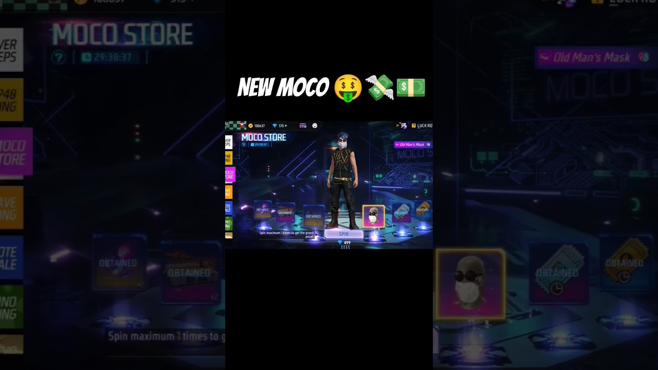 NEW MOCO STORE #newmocostoreeventfreefire #shortsvideo #youtube #@GAMER_ALTAMASH