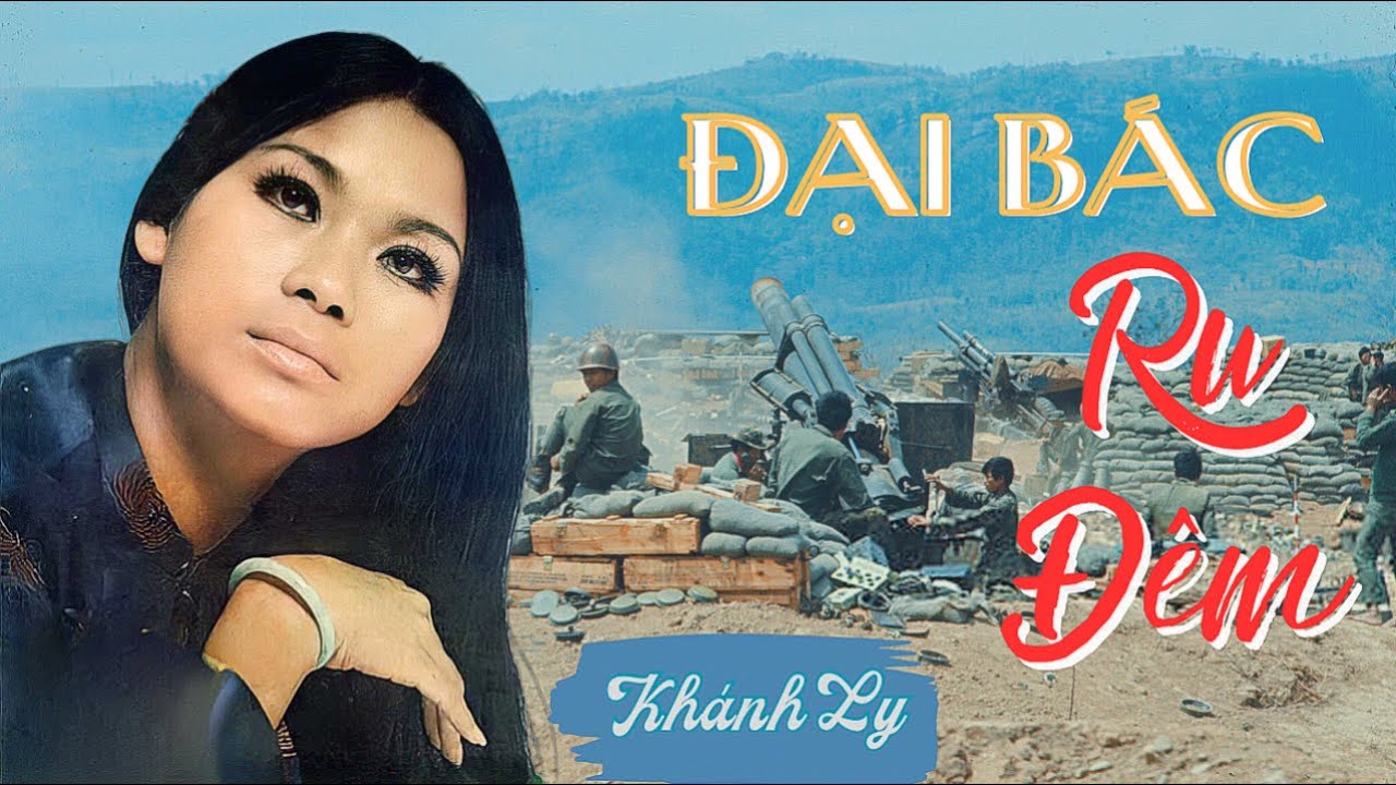 Đại Bác Ru Đêm - Khánh Ly | Nhạc trước 1975 | Hình ảnh người dân di tản khỏi vùng chiến sự.