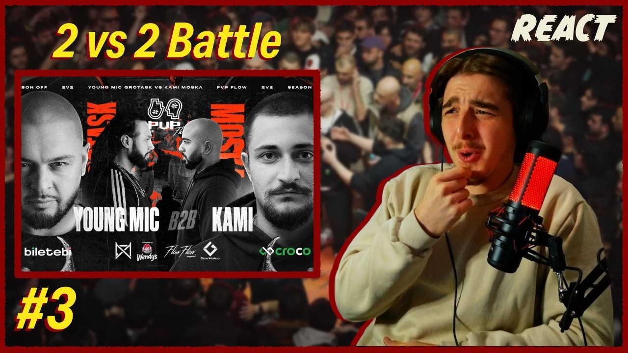აქ ხდება რაღაც პიზდეციიი!🔥 • YOUNG MIC x GROTASK vs KAMI x MOSKA