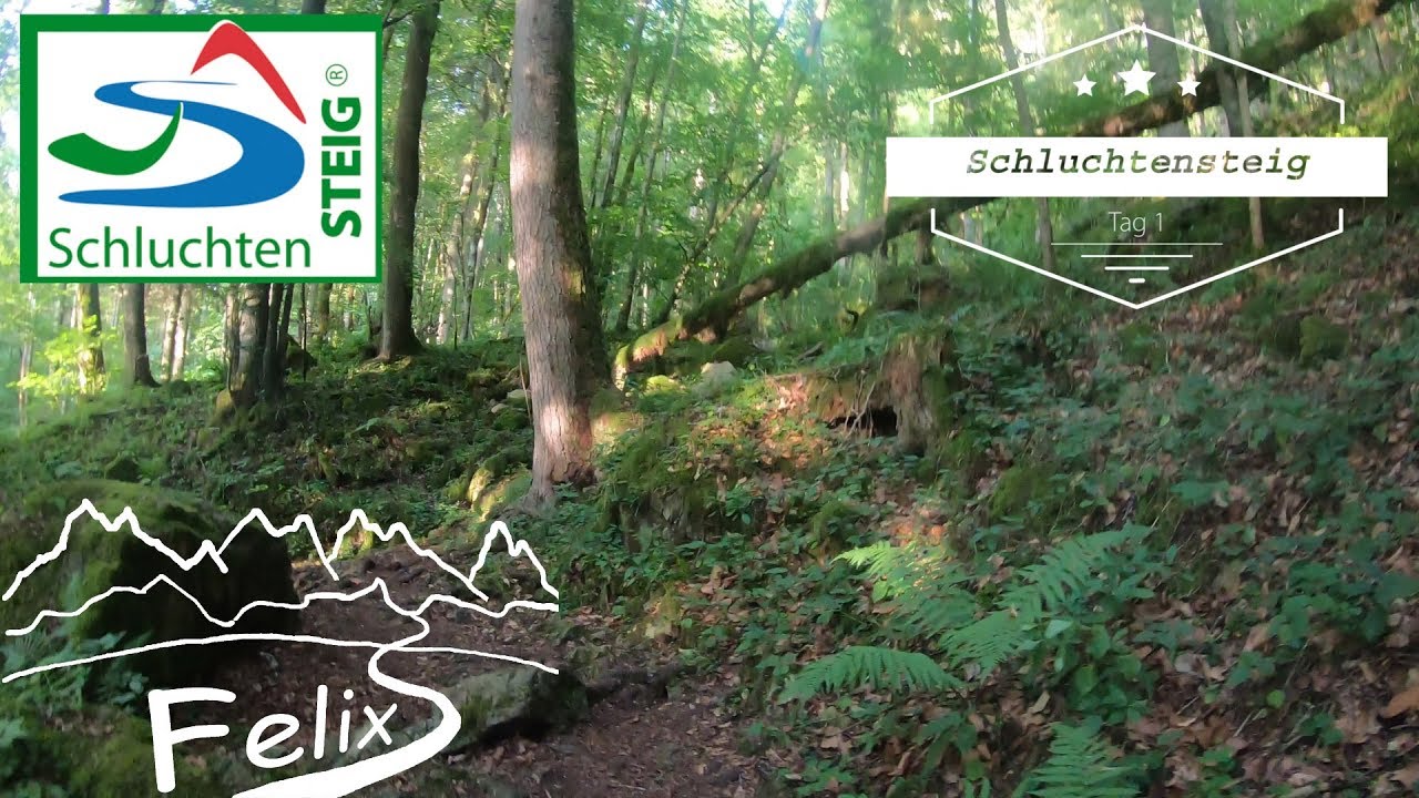 Schluchtensteig Tag 1 mit Wutachflühen - Top Trail of Germany