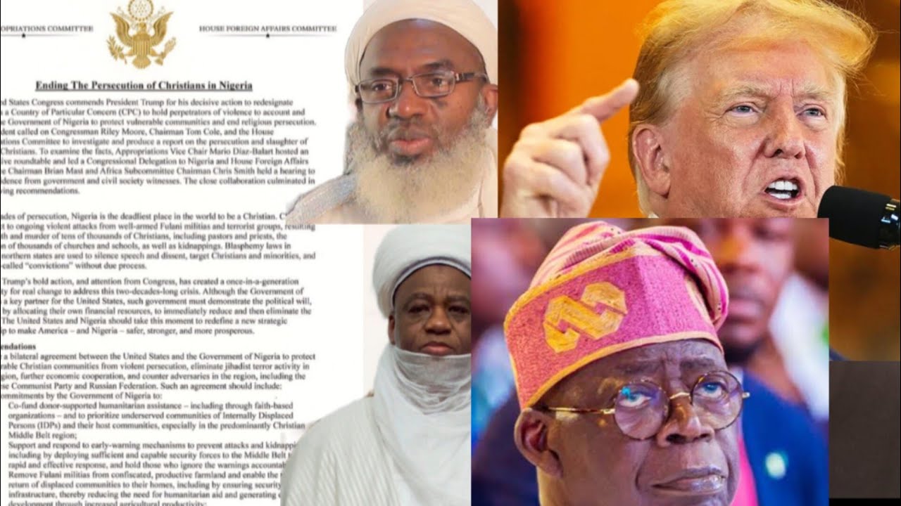 US GOVT MAND@TE TINUBU TO REPEAL SHARIA, BLASPHEMY LAW OR F@CE D MUS!C