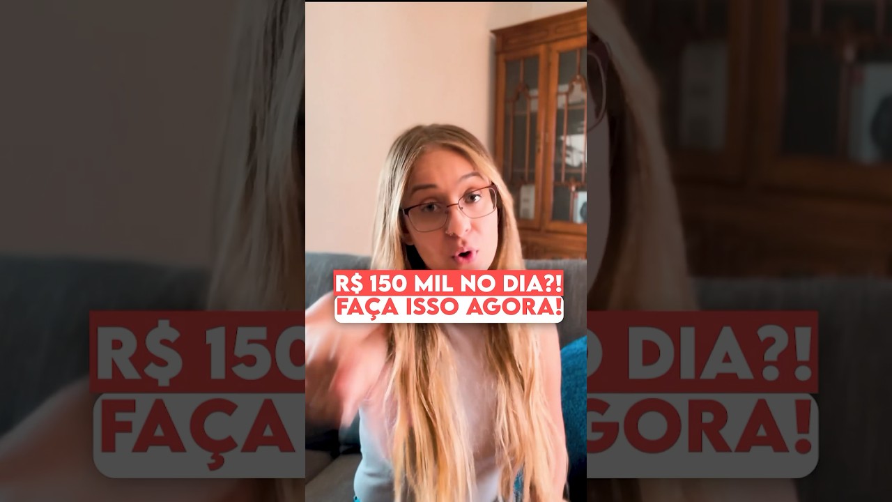 150 MIL NO DIA ? N&atilde;o tenha medo de trabalhar!