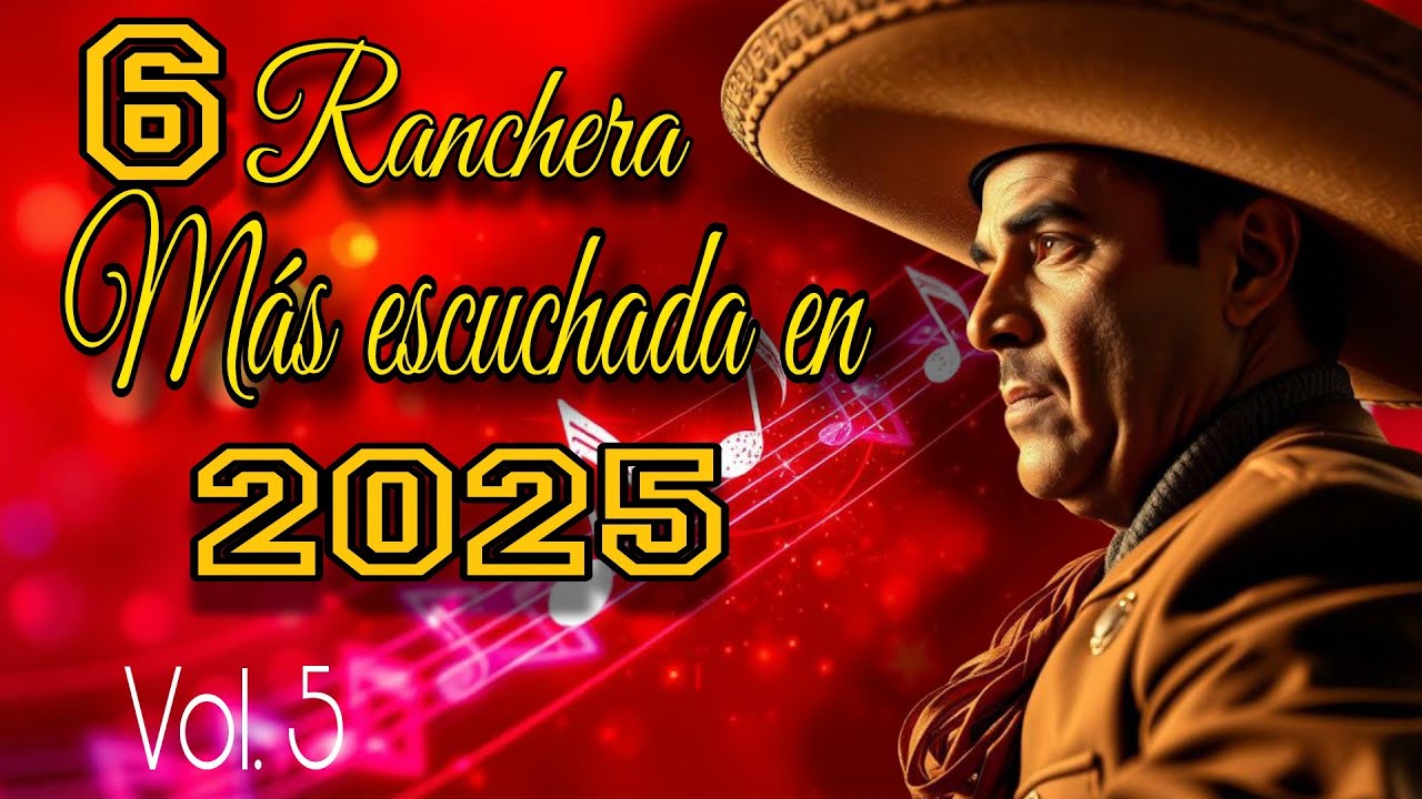 6 canciones rancheras llenas de sentimiento, pasión y tradición mexicana.