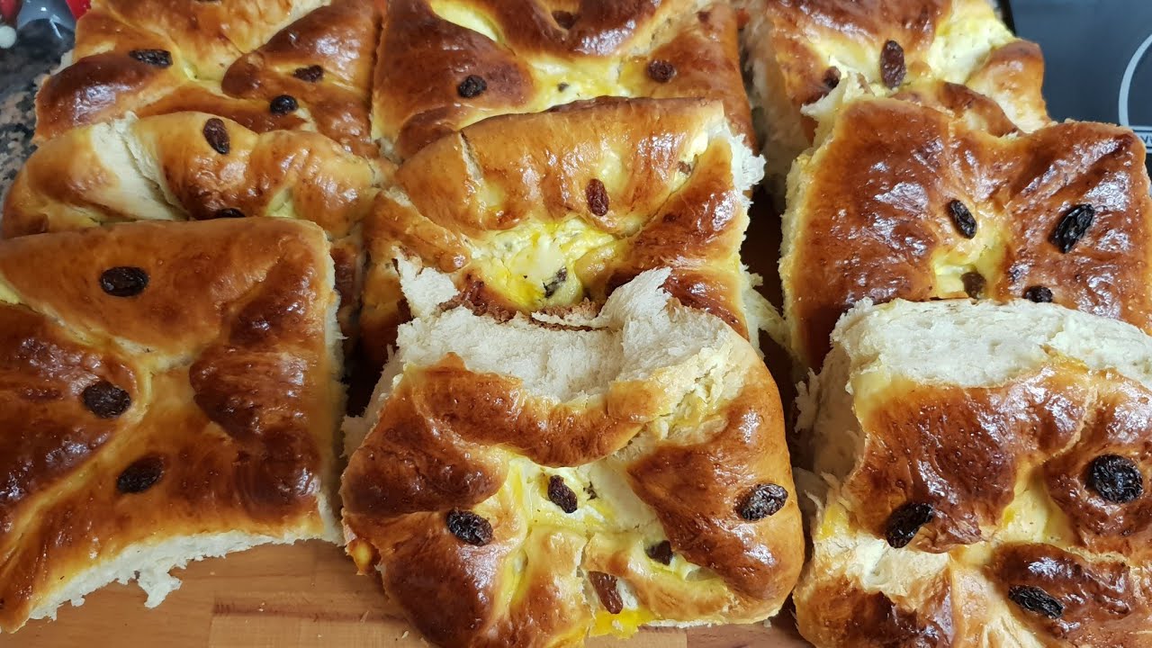 Placinta,Branzoaice,Pacinte cu branza dulce si stafide pas cu pas/Poale-n brau Moldovenesti