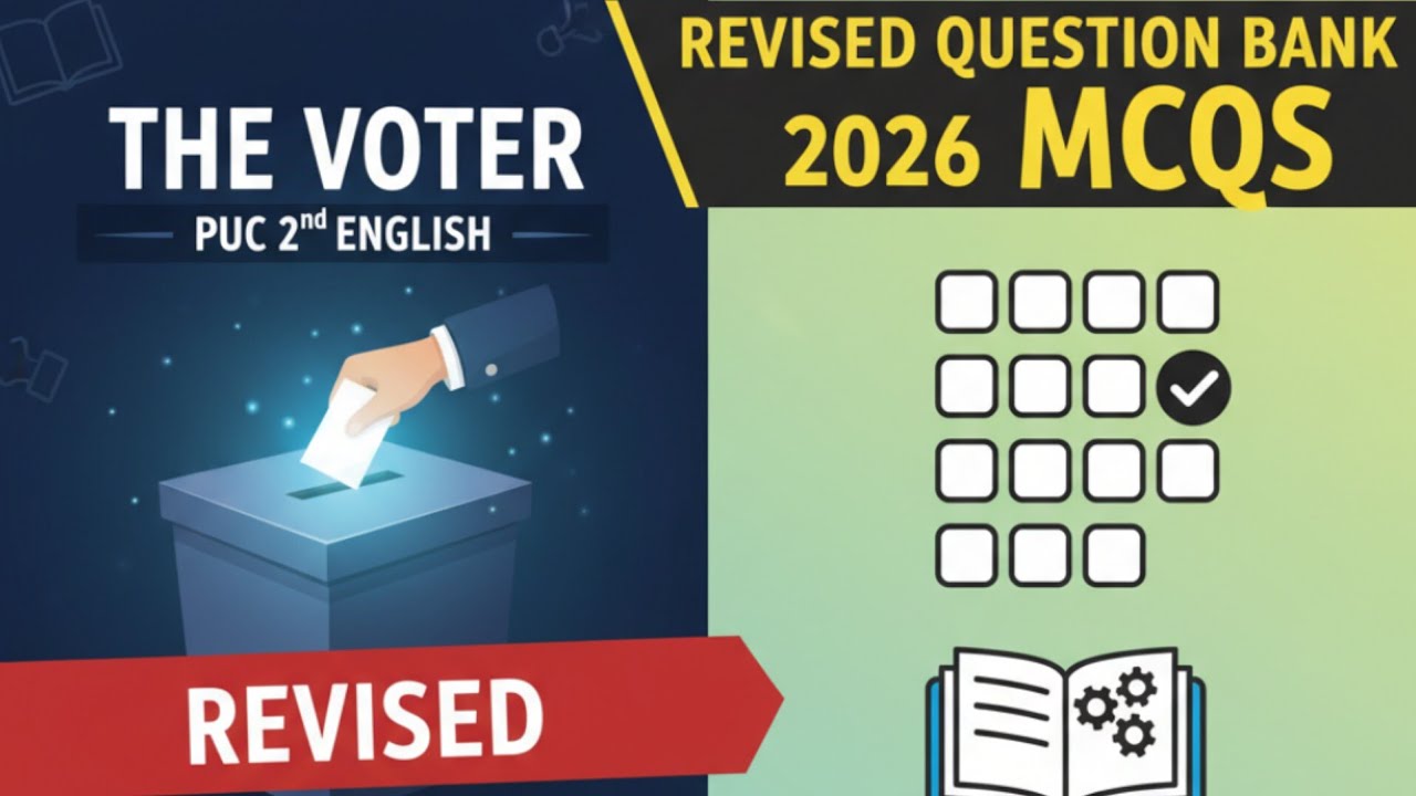 The voter, 2026 Revised Question Bank MCQs 