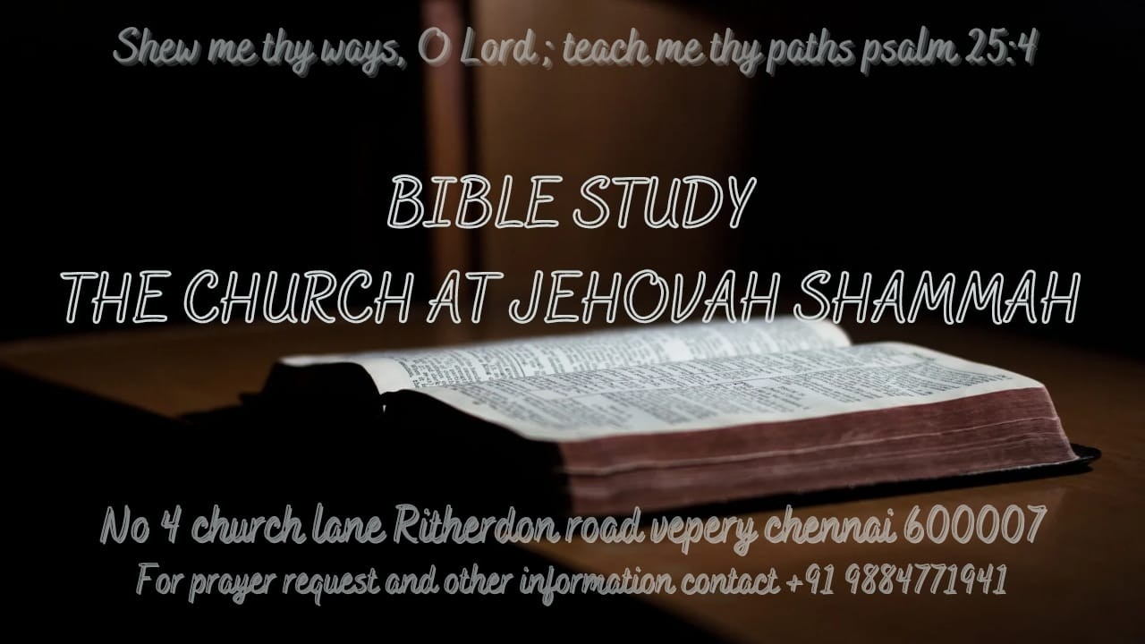 BIBLE  STUDY || 12-03-2026