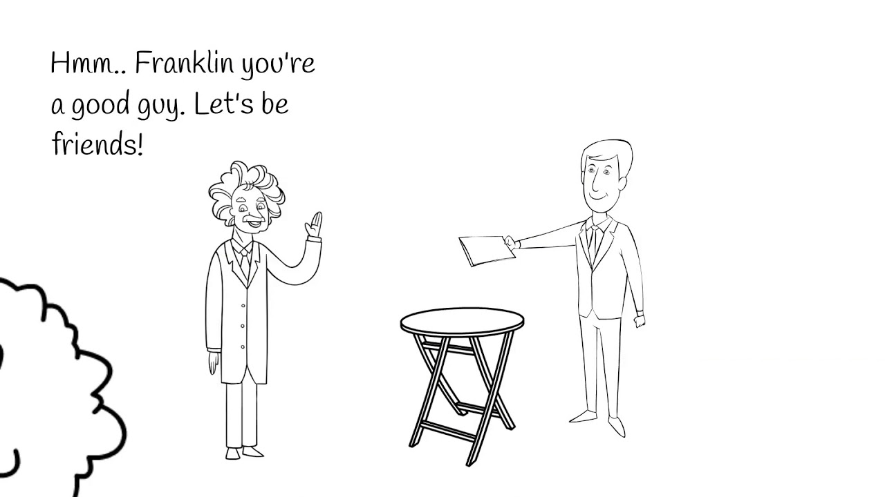 The 1 minute guide: How to use the Benjamin Franklin Effect