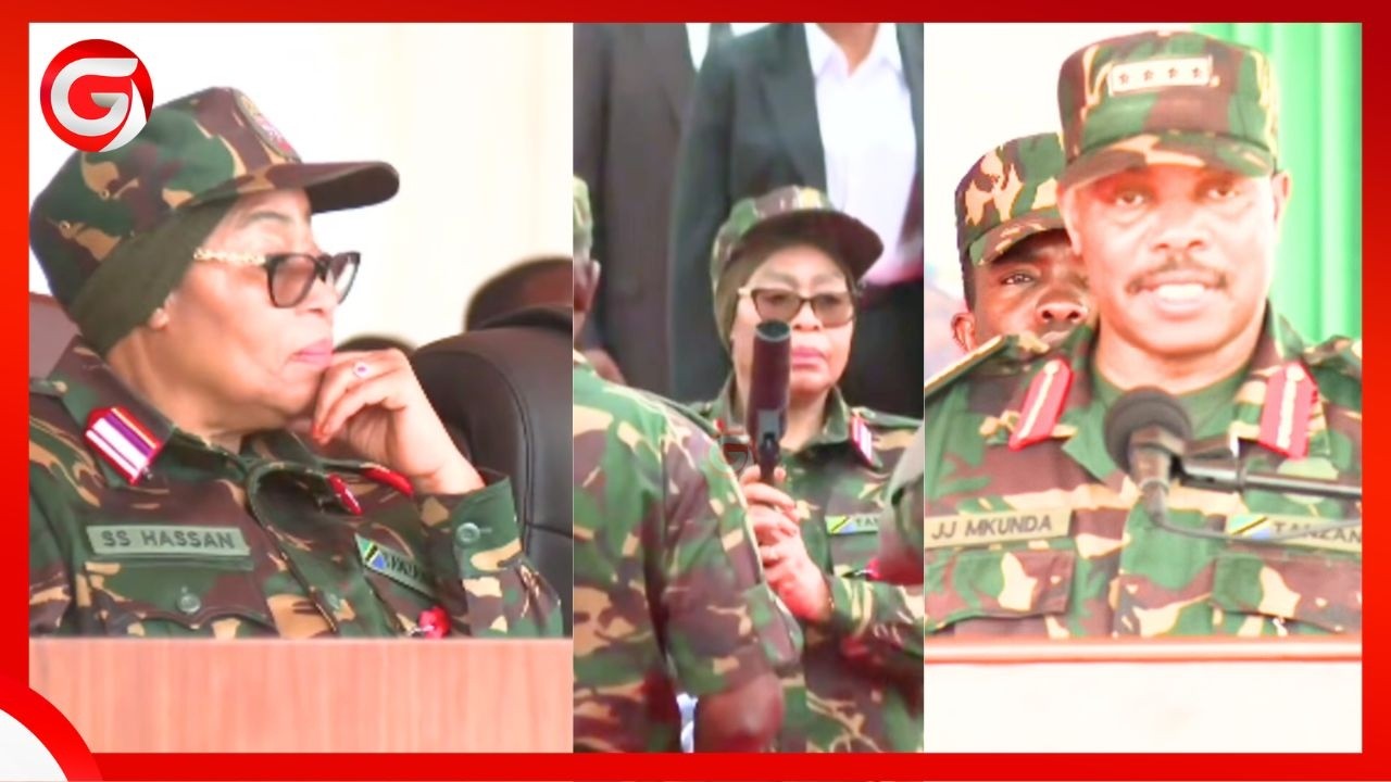 JENERALI MKUNDA AFUNGUKA MENGI MBELE ya RAIS SAMIA UZINDUZI wa MAKAO MAKUU ya ULINZI wa TAIFA..