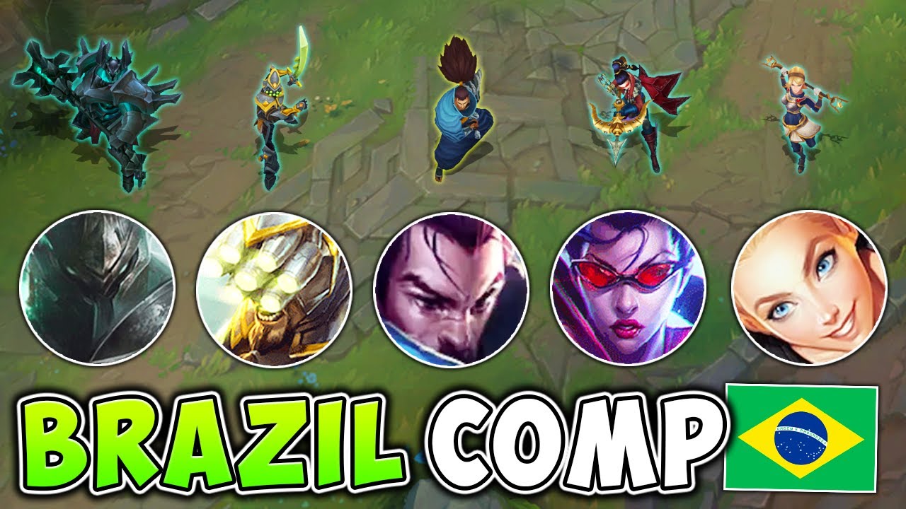 WE PLAYED THE MOST POPULAR CHAMPS IN BRAZIL (WE LOVE YOU BR)