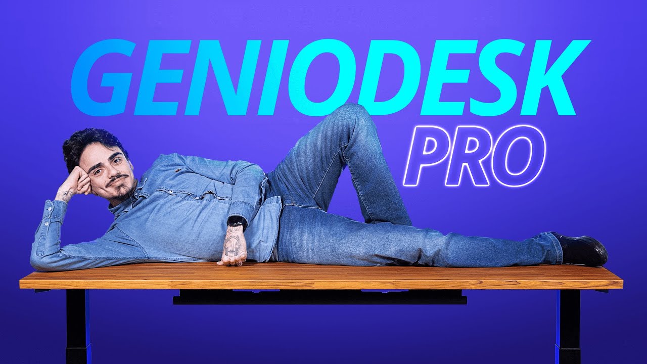 GenioDesk PRO, a mesa tecnol&oacute;gica com regulagem de altura e sensor anticolis&atilde;o