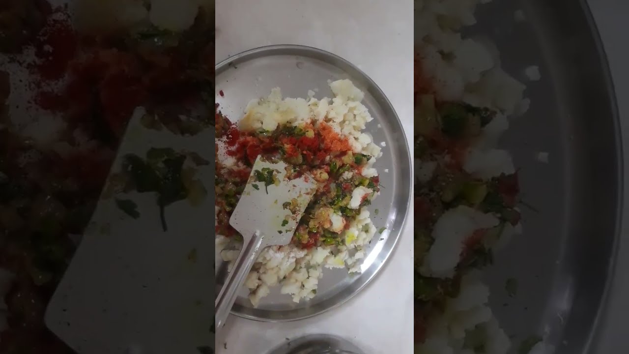 आलू पराठा साठी लागणारी सारण #