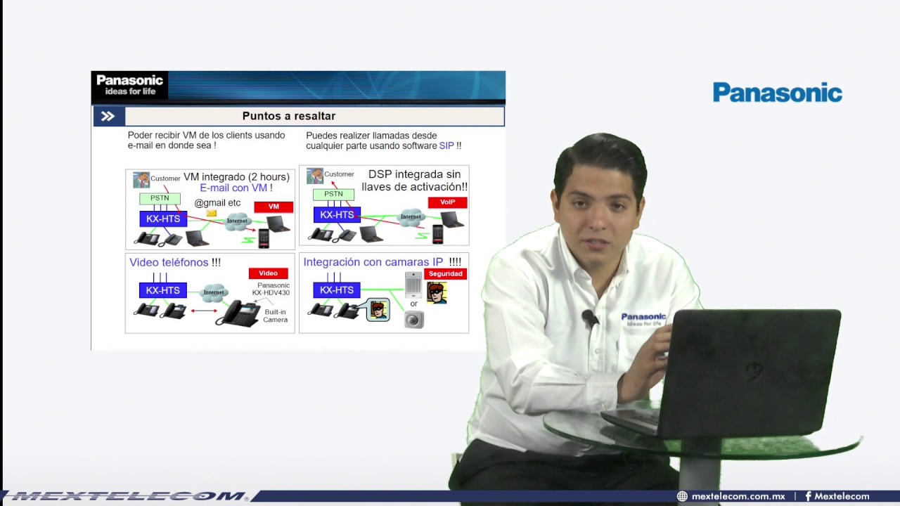 PANASONIC KX-HTS32 CONOCIENDO LA SOLUCION 1 DE 8