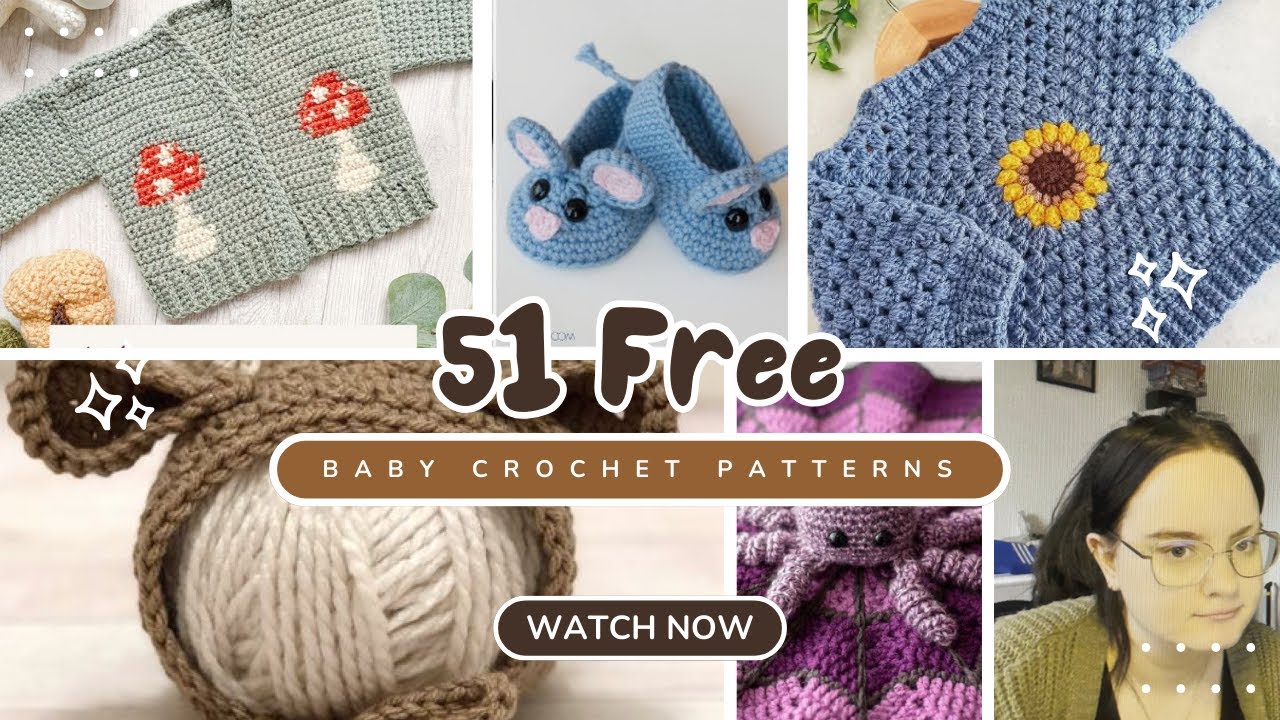 51 Free Baby Crochet Patterns