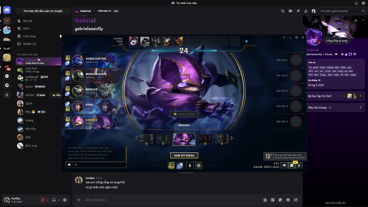ARAM Hỗn Loạn Kennen