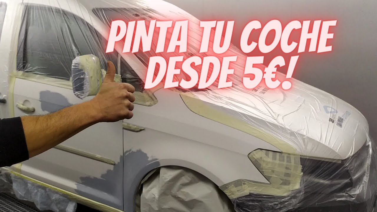 COMO PINTAR un coche CON POCO DINERO-RAPIDO Y BARATO