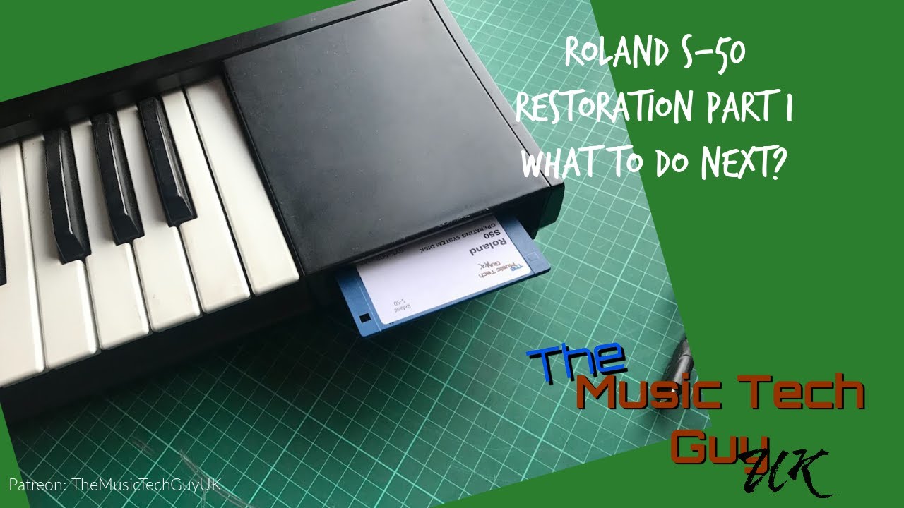 Roland S-50 - What to do next? - Restoration Part 1