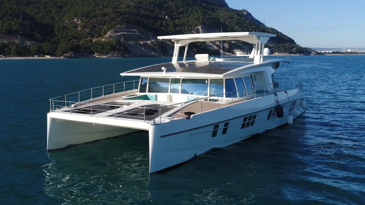 2020 SERENITY SOLAR POWERED YACHT, Detailed tour like no other! Agent- Lawrence Barrett 619-857-2628