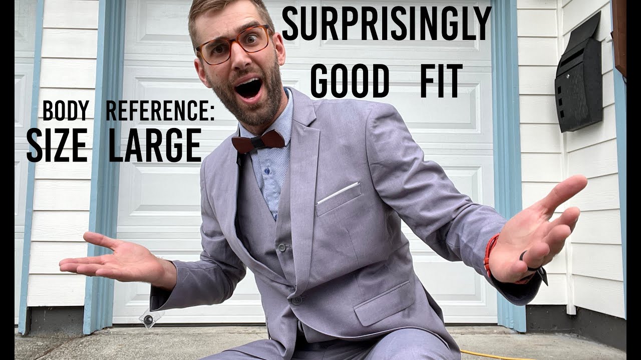 ★★★★★ Bought a suit off of Amazon: WOW! - YFFUSHI tuxedo