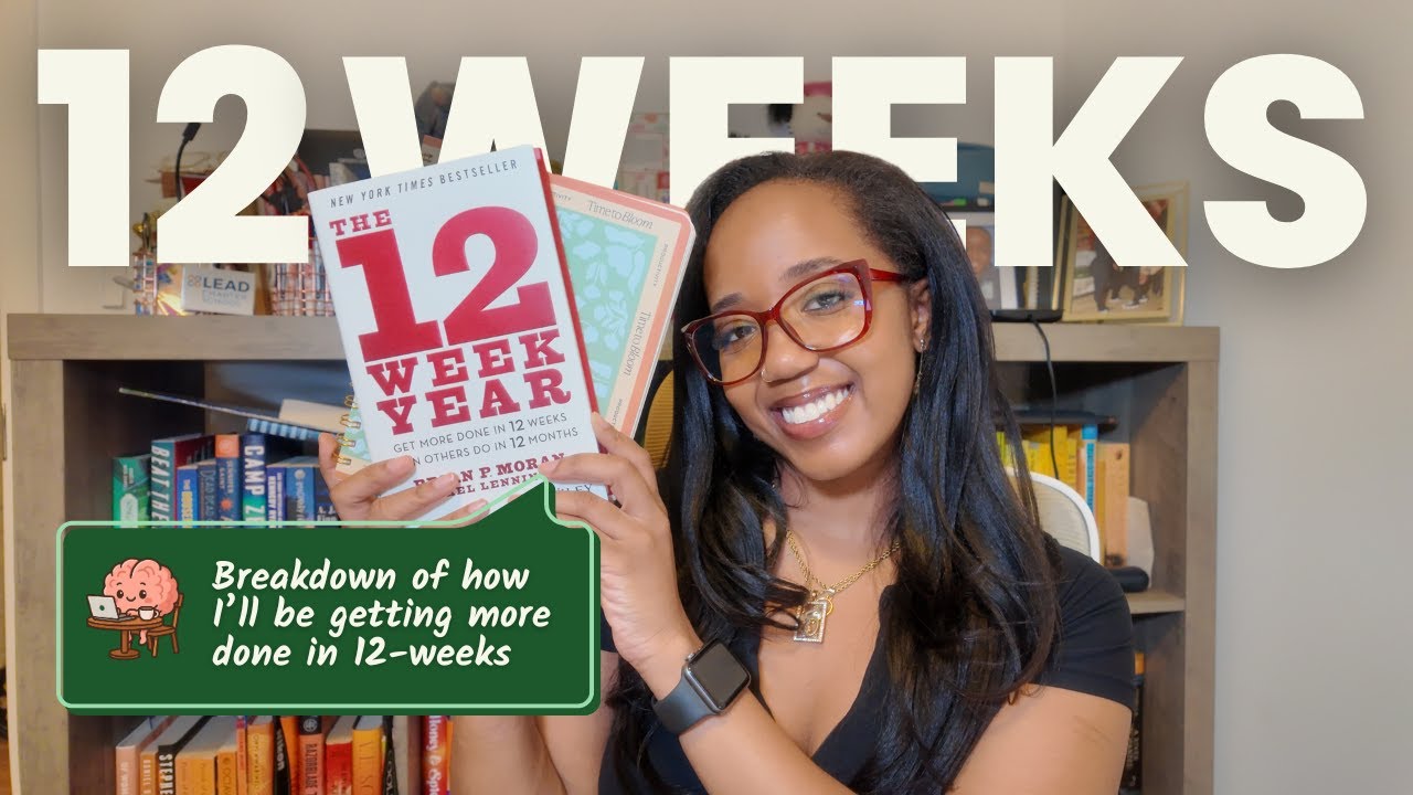 How I'm Planning My 12-Week Year (Using the Papier Productivity Planner)