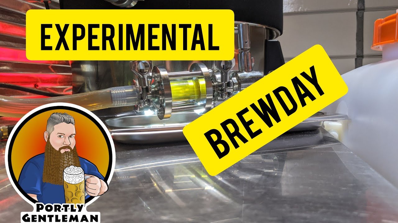 Brewtools B40 B80 Brewing System 6gallon/22l brewday  with experimental technique