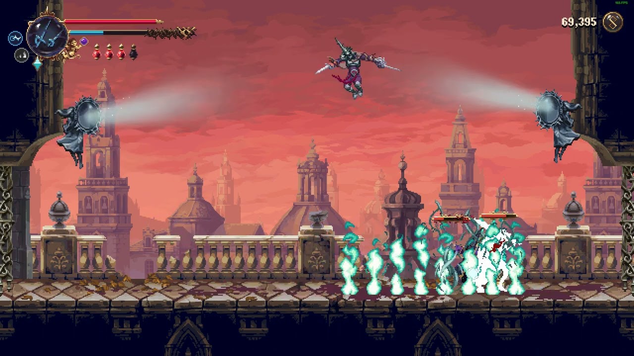 Blasphemous 2 - The easiest way to pass the Elevated Temple Challenge Room (no damge)