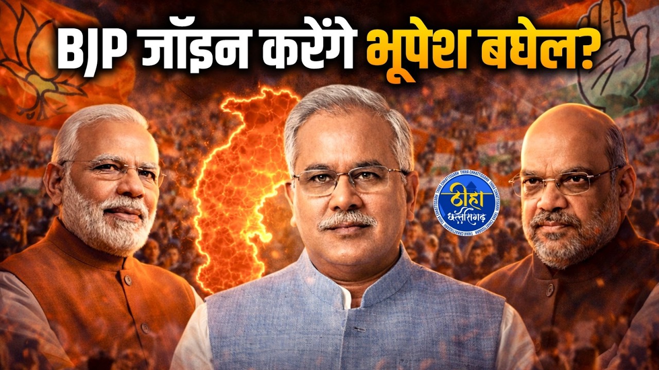 Chhattisgarh Politics छत्तीसगढ़ Politics में हलचल! Bhupesh Baghel BJP Join करेंगे?