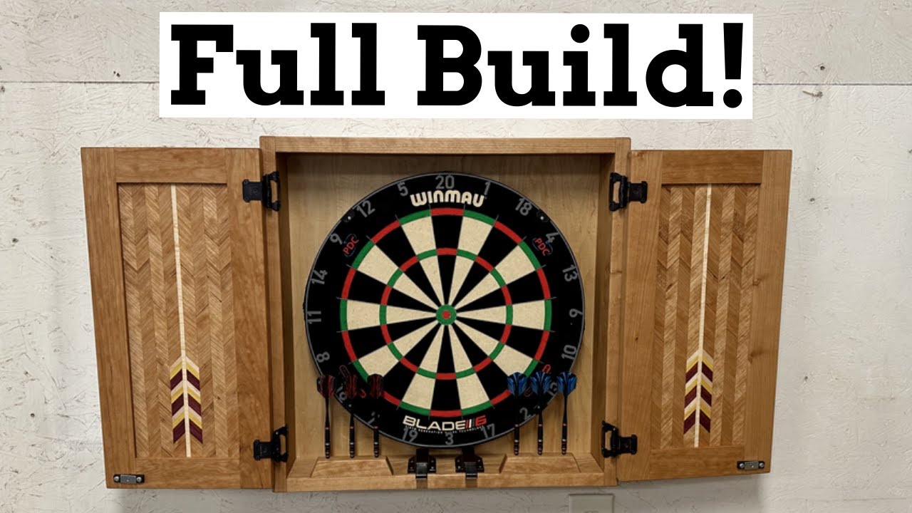 Dart Board Cabinet Build
