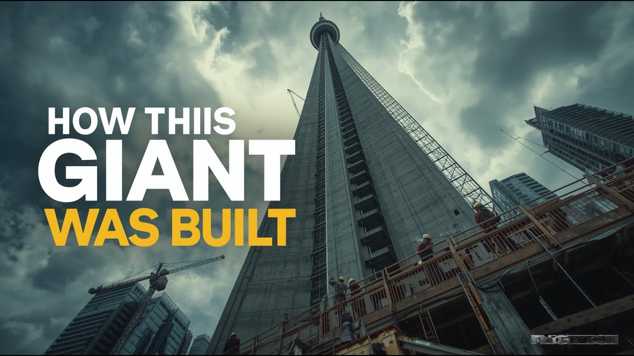How the CN Tower Was Built | World&rsquo;s Tallest Concrete Tower Construction Process