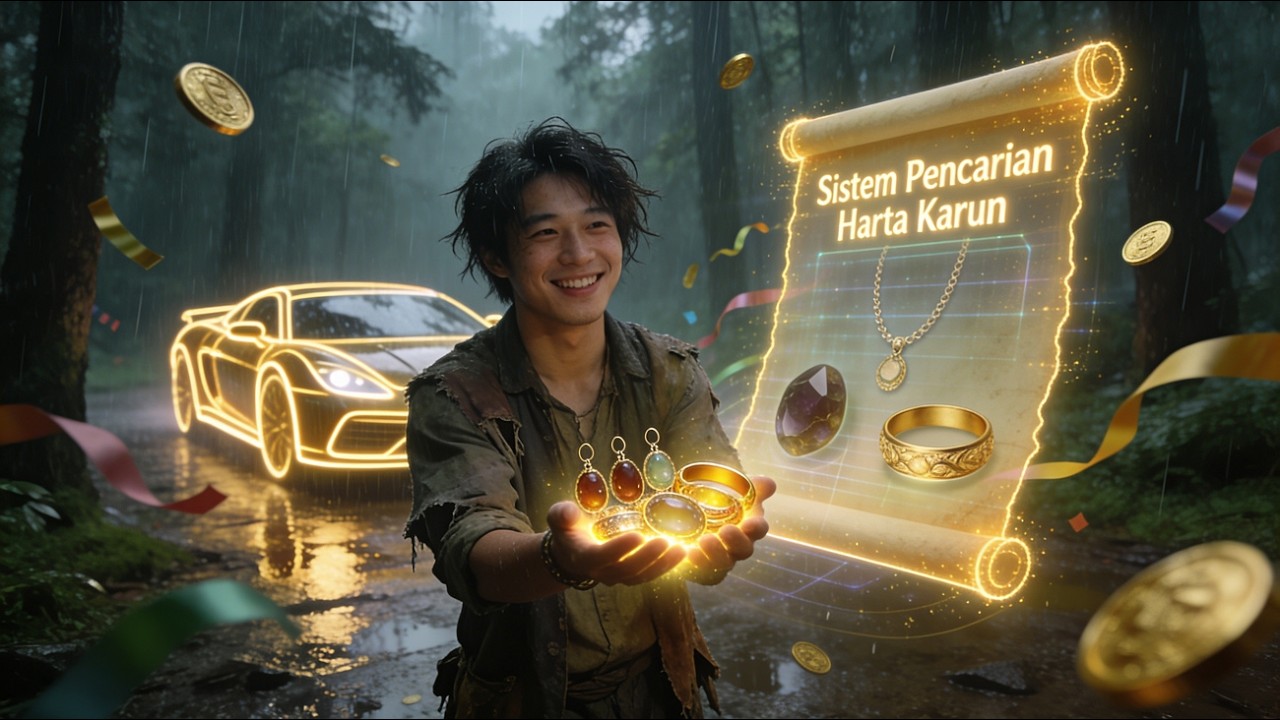 【PENUH】🔥Temukan Perhiasan Hilang, Dapat 2 Juta! Anak Miskin Pakai Sistem Cari Harta Jadi Kaya.