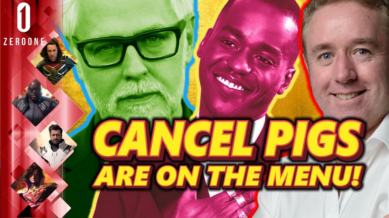 Mark Millar goes to WAR with the Cancel Pigs! Doctor Who RACISM! James Gunn hates cameos! | Zero One