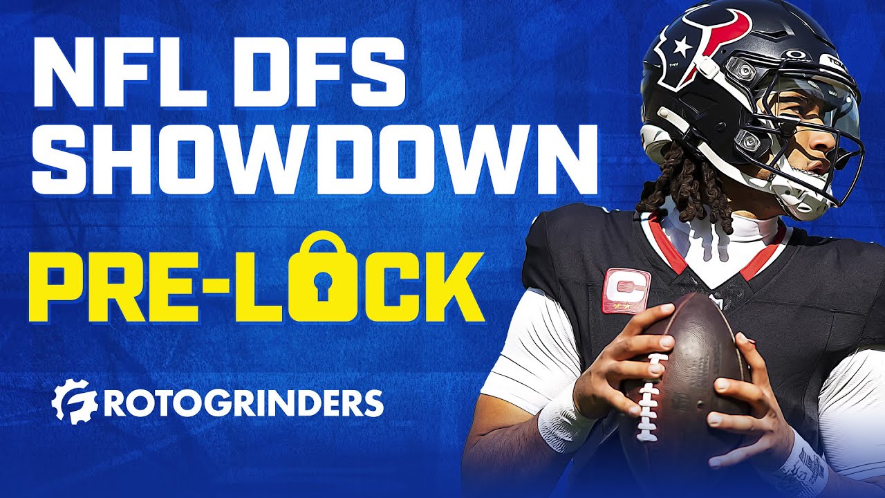 Texans vs. Steelers MNF Showdown! - Wild Card NFL DFS Picks & Strategy