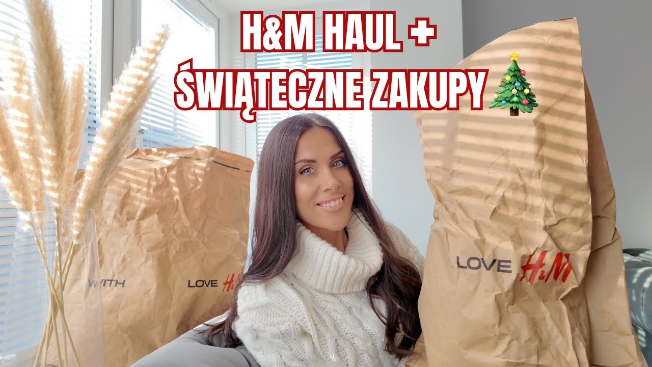 H&M ZNOWU ZASKOCZYŁ!🤯 PIERWSZE ŚWIĄTECZNE ZAKUPY! 🎄