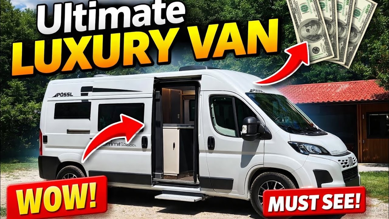 P&ouml;ssl Summit Shine 600L Elegance 2026 | Luxury Vanlife Perfected