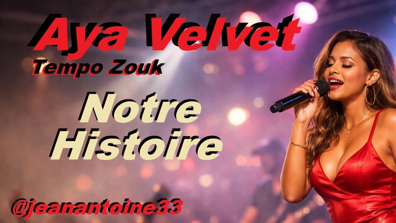 💖Tempo Zouk💖  - 🌶️Aya Velvet🌶️ - Notre Histoire - Notre histoire, écrite dans le feu de la nuit.