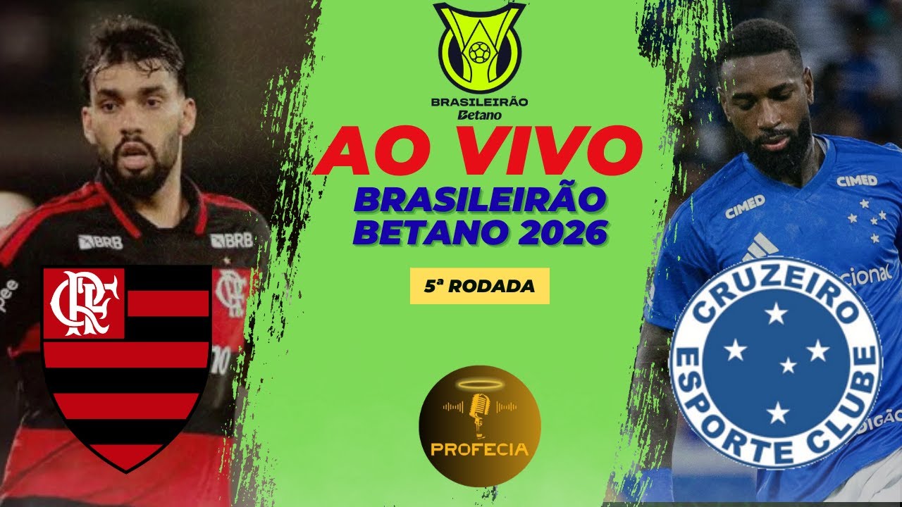 FLAMENGO X CRUZEIRO | AO VIVO DO MARACANÃ | QUA 11/03/2026 | BRASILEIRÃO