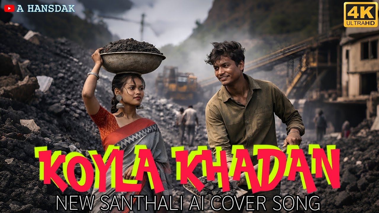 KOYLA KHADAN SANTHALI VIDEO 2026//New Santhali Ai Cover Song//Santhali Cover song//@AHansdak2007